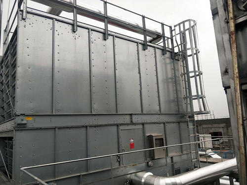 玻璃鋼冷卻塔空氣處理系統工作原理,玻璃鋼冷卻塔原
