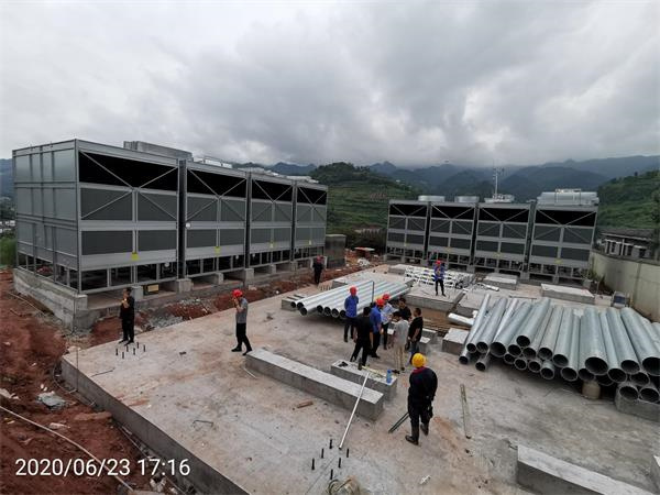 圓形冷卻塔填料確保操作系統的平常運行,抵制水溫的