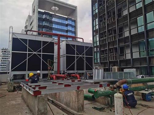 蒸發式空冷器的冷卻水處理方法,蒸發式空冷器冷卻風