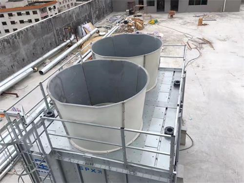 橫流冷卻塔內壁發生堵漏情況如何處理(冷卻塔逆流與