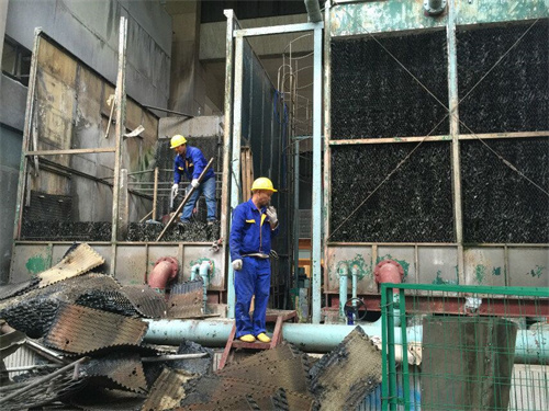 玻璃鋼冷卻塔使用前的準備及運行中的保養,玻璃鋼冷