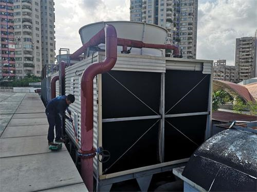方形冷卻塔在安裝過程中會出現哪些問題,方形冷卻塔安裝圖解